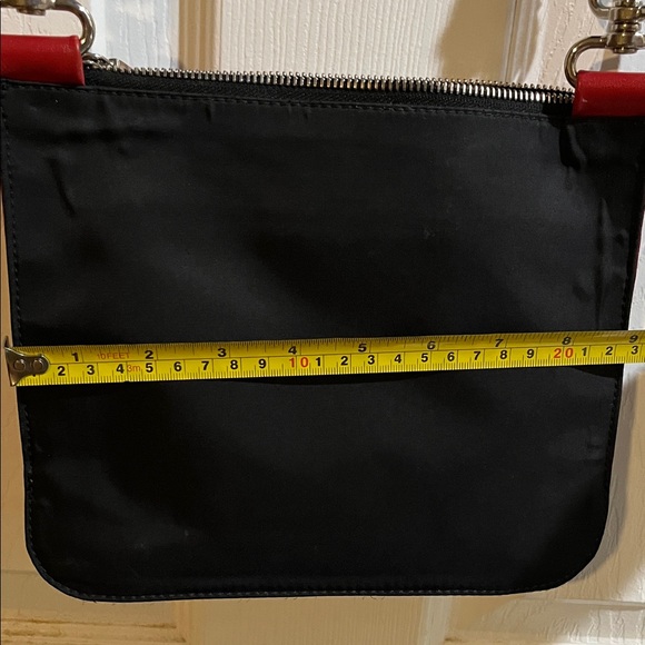 Furla Red Crossbody Bag with Silver Accents - Picture 3 of 13